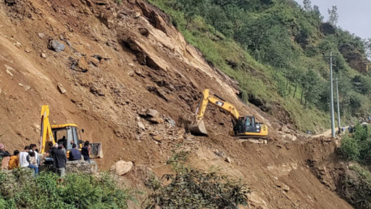 Road, electricity and telephone services blocked in Achham