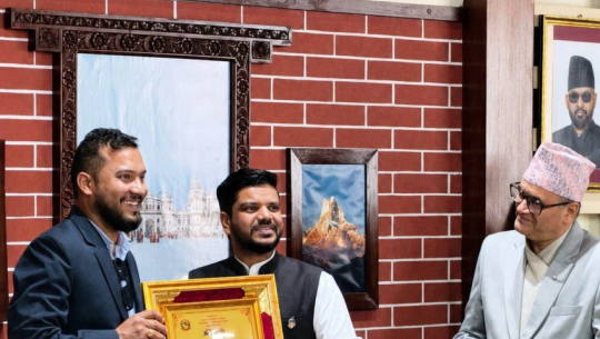 Navajivan hospital honoured by Ministry of youth, labour and employment for occupational safety practices