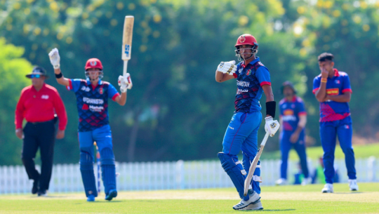 एसीसी यू–१९ एशिया कपमा नेपाल अफगानिस्तानसँग पराजित