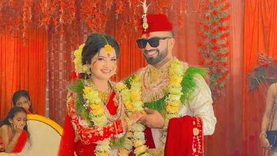 लामो समयदेखि प्रेममा रहेकी एलिना वैवाहिक बन्धनमा