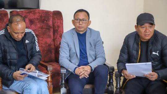 एन्फा बैठकमा विवाद, पदाधिकारीबीच झण्डै हात हालाहाल