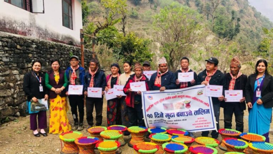 अपाङ्गता भएका व्यक्तिलाई आयआर्जनसँग जोड्ने उपाय