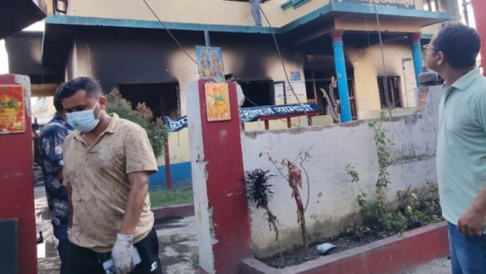 प्रहरी चौकी पुनःस्थापना गर्न जुट्न थाल्यो सहयोग