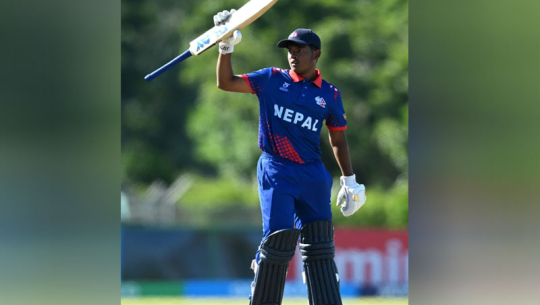 आईसीसी यू–१९ विश्वकपमा नेपाल ६४ रनले पराजित
