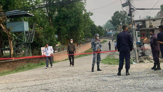 कैलालीमा कोरोना संक्रमित महिला बसेको क्षेत्र सील