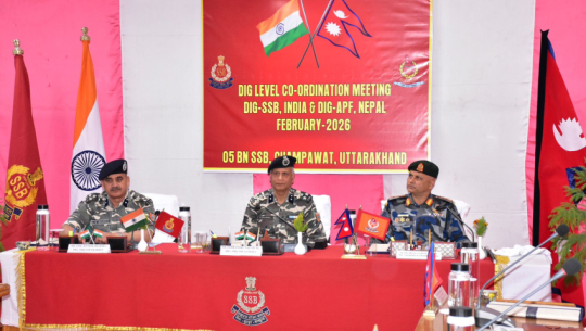 Armed Police Force and Indian border security force hold coordination meeting on border security