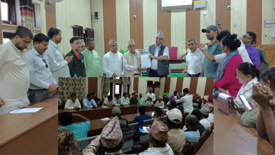 वन कार्यविधिको माग गर्दै सुदूपश्चिमका वनकर्मीले बुझाए ज्ञापनपत्र