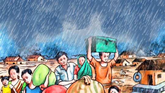 बाढीजन्य विपद्बाट जोगिन समुदाय नै सक्रिय