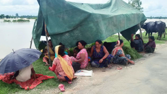 Tents and Solar Panels Distributed to Landslide Victims in Kailali