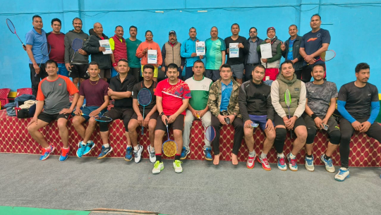 धनगढीमा धर्म–पशुपति स्मृति खुल्ला ब्याडमिन्टन प्रतियोगिता हुँदै