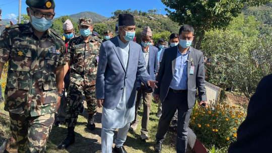 प्रधानमन्त्री देउवा बझाङमा