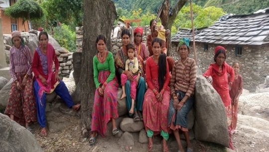 भोकमरीको चपेटामा बझाङको थलारास्थित हलिया बस्ती