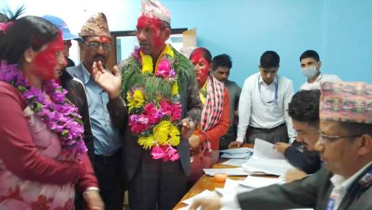 बझाङको सदरमुकाम रहेको जयपृथ्वीमा एमालेको उम्मेदवारी दर्ता