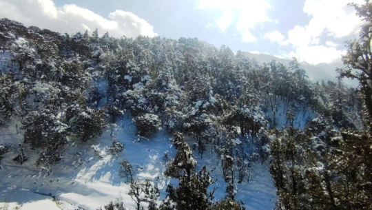 Light snowfall expected in mountainous areas of Far west
