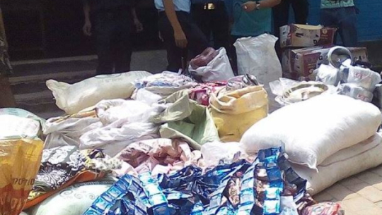 टीकापुरमा भन्सार छलीका सामान बरामद