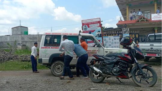 An interviewer from Napi in Bardagoria falls unconscious while interviewing candidates