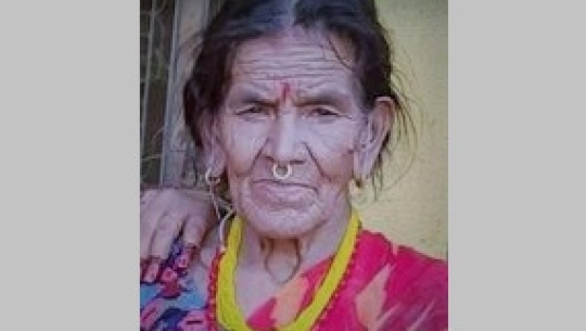 बझाङकी एक वृद्धा बेपत्ता