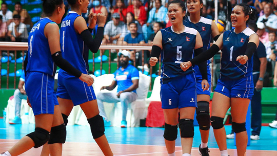 काभा महिला भलिबल: आज नेपाल र भारत भिड्दै 