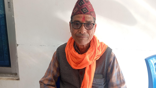 गोदावरी-५ गेटाका श्याम बहादुर भण्डारीले गरे कपडा सहयोग