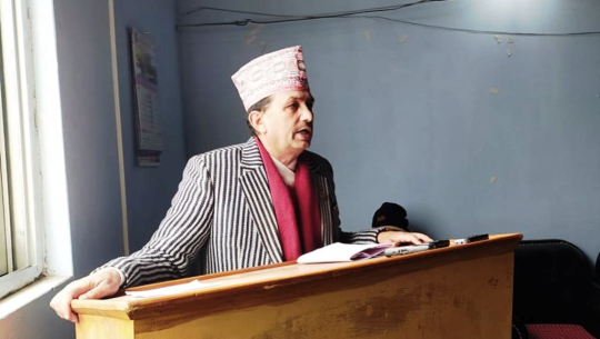 सुदूरपश्चिम पुगेर मन्त्री ढकालले भने, ‘भीम रावल पद नपाएर विरोधमा उत्रिए’