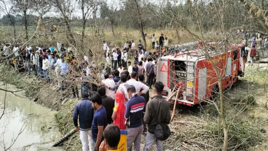 भारतमा तीर्थयात्री बोकेको ट्याक्टर पोखरीमा खस्दा २२ जनाको मृत्यु
