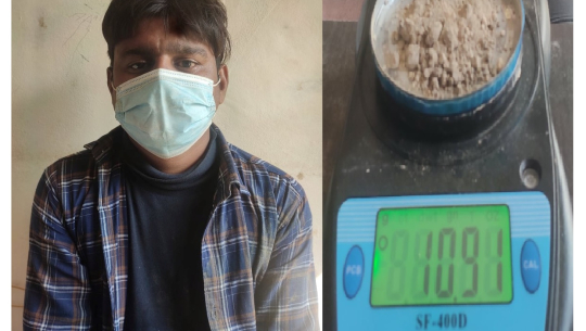 कञ्चनपुरमा लागूऔषध खैरो हिरोइनसहित एक भारतीय पक्राउ