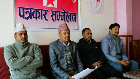 Baitadi candidate Parmananda Bhatta publicizes election commitment