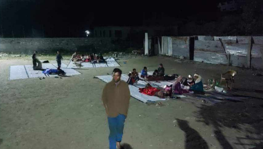 भूकम्पपछि बझाङका बासिन्दाको खुला चौरमै बास