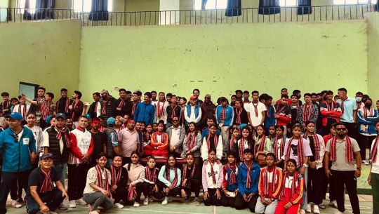 सुदूरपश्चिमका खेलाडीहरुको विदाई