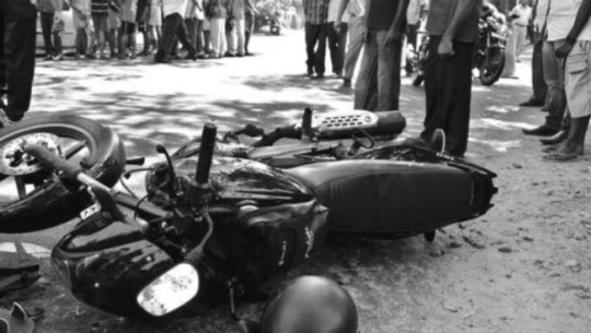 मोटरसाइकलको ठक्करबाट पैदलयात्रीको मृत्यु