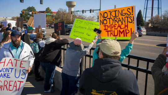 अमेरिकी सहरहरूमा ट्रम्प विरोधी प्रदर्शनको अर्को चरण