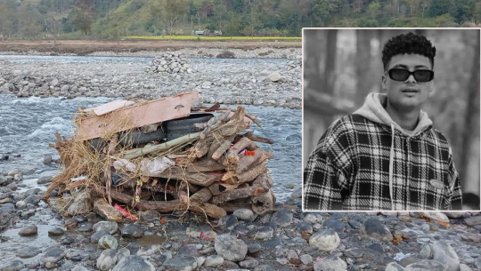 बालकुमारीमा मारिएका वीरेन्द्रको बुढीगङ्गामा अन्तिम संस्कार