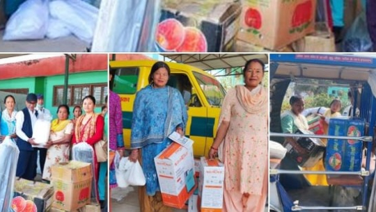 धनगढीका महिला समूहलाई च्याउको बिउ र कृषि सामाग्री निःशुल्क वितरण