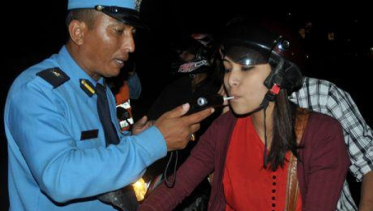 Broken breathalyzers being used by the traffic police