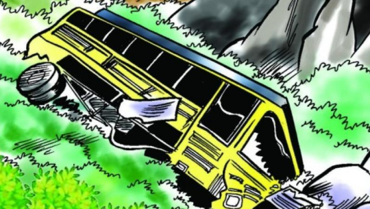 युएईमा १६ जना नेपाली कामदार बोकेको बस दुर्घटना