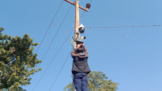 अपराध नियन्त्रण गर्न कैलाली प्रहरीद्वारा धनगढीको १९ स्थानमा सीसी क्यामेरा जडान