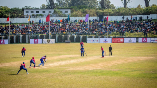 आरिफ र गुलशनको ब्याटिङमा नेपाल विजयी