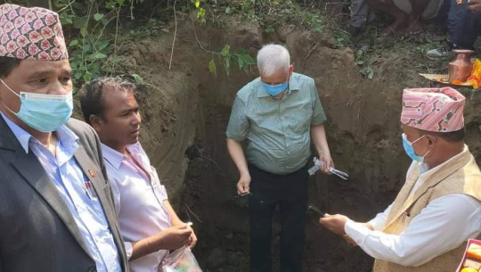 कैलालीको चाक्लेखोला पुलको शिलान्यास