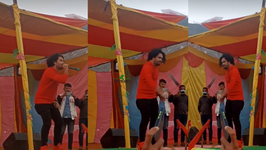 बझाङ महोत्सवमा चक्र बमले झोक्किएर फाले माइक (भिडिओसहित)