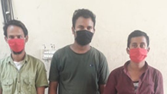 धनगढीमा नगद र गरगहना चोरीमा संलग्न तीन जना पक्राउ