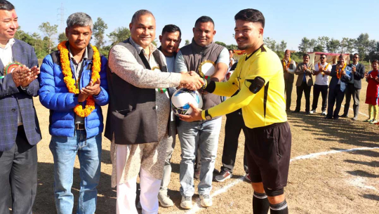 खेल क्षेत्रलाई प्राथमिकता साथ अगाडि बढाउँछौं: मुख्यमन्त्री शाह