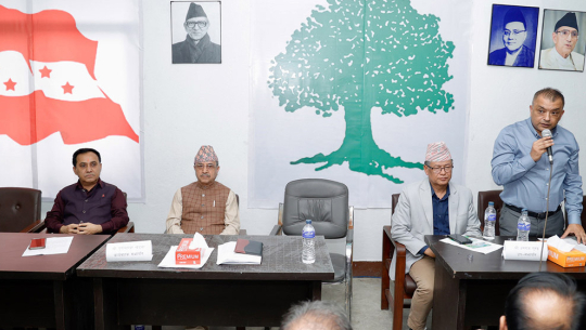 कांग्रेस केन्द्रीय कार्यसम्पादन समिति बैठक सोमबार