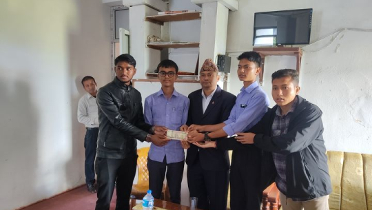 अछामका पहिरो पीडितलाई डेढ लाख सहयोग