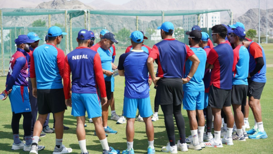 नेपाल १७ रनले आयरल्यान्डसँग पराजित