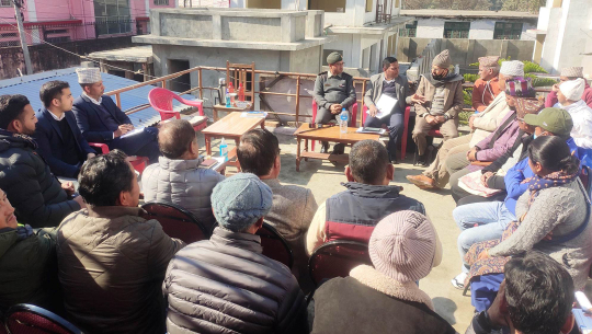 दार्चुलामा भारतीय अधिकारीसहित नेपाल र भारतका नागरिकबीच छलफल