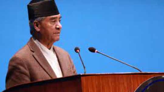 Address rights of Nepalis at foreign job: NC President Deuba