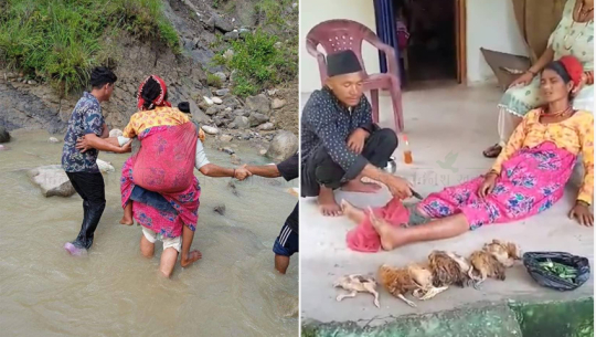 उपचार नपाएर जीवनमरणको दोसाँधमा डडेल्धुराकी कलावती