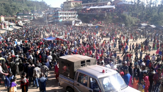 बैतडीको निङ्गलाशैनी मन्दिरमा जात्रा