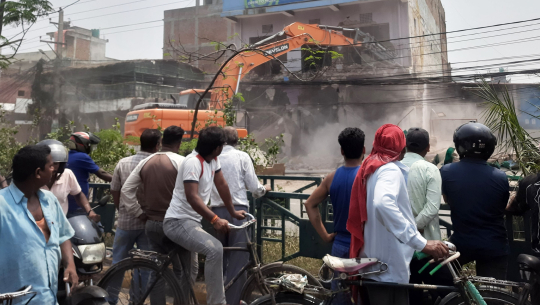 देशभर सञ्चालन गरियो अतिक्रमित संरचना हटाउने अभियान