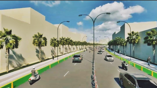 नगर प्रमुख हमालले सार्वजनिक गरे धनगढी मुख्य सडकको ‘थ्रिडी भिडिओ’